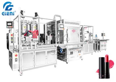 Linha de produção do enchimento do batom do mármore do silicone do Um-corpo de 4 bocais