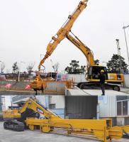Hydraulic 20-50 Ton Excavator Attachment Telescopic Arm