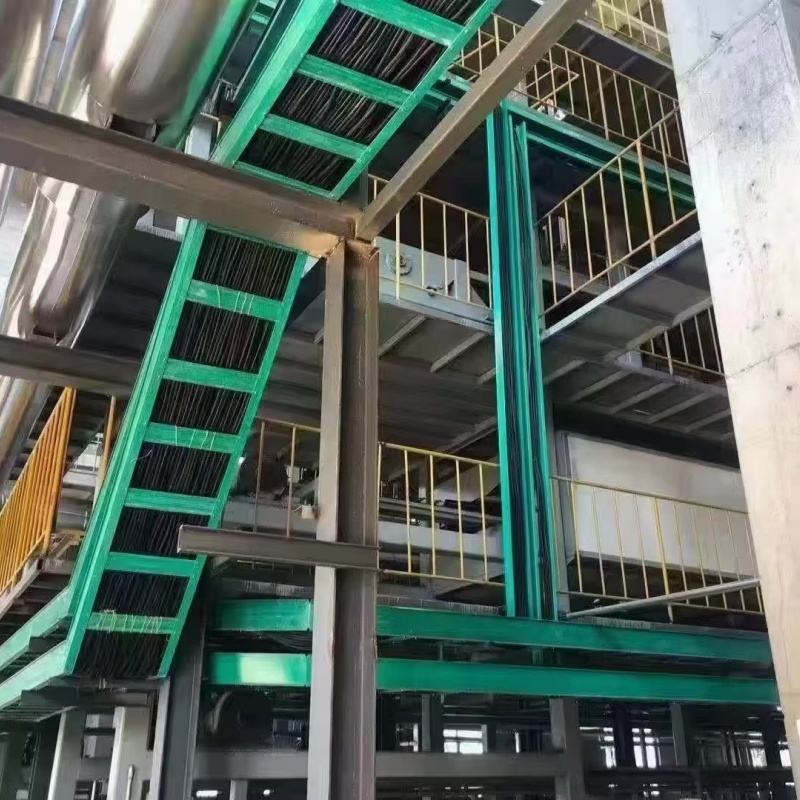 Anti Corrosive Composite Fiberglass Cable Duct 800mm x 200mm For Industrial Wiring