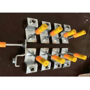 Air Pressure Stainless Steel Saddle Clips For Steel Grating Fixation