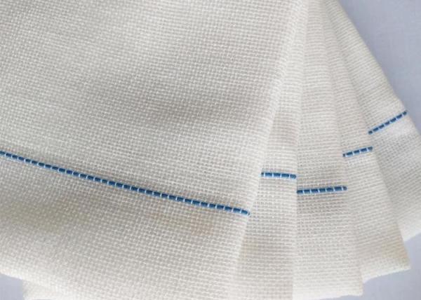 Non Stick 32 Ply 7.5x7.5 Medical Gauze Wrap With X-Ray Detectable Thread