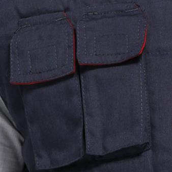 Жилет работы 2 тонов сверхмощный/жилет безопасности зимы с Мулти хранением Покец