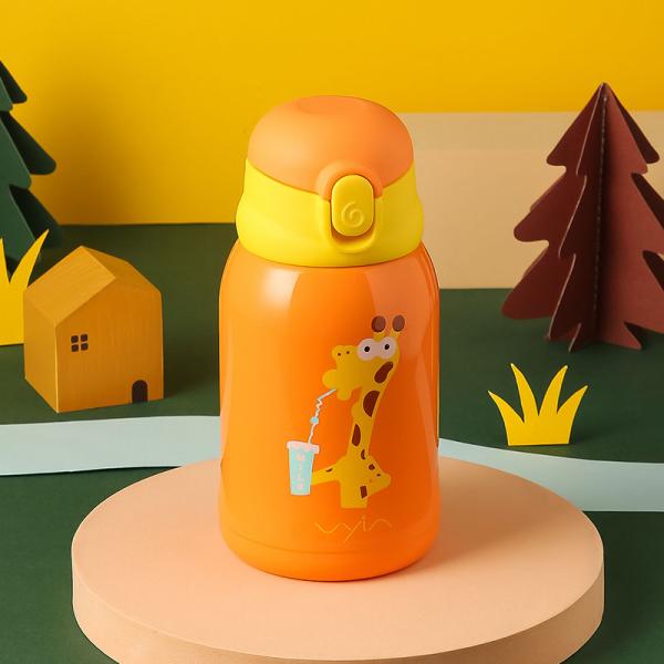 480ml Custom Children Kids Vacuum Bottles Cartoon For Travel