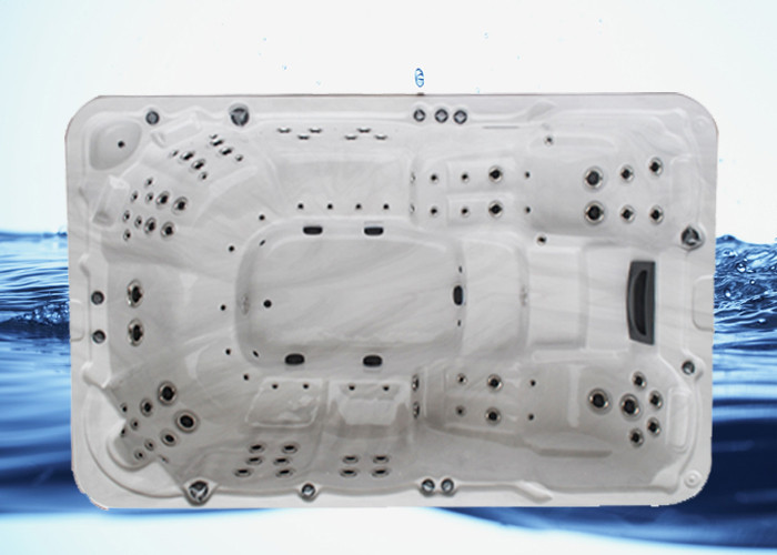 European design outdoor swim whirlpool massage bathtub SW-35A 3500*2250*1070mm