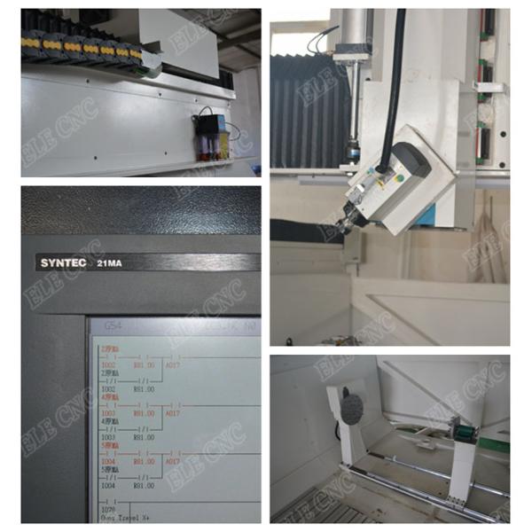 Big Size Thermwood Cnc Router 3d Molding Machine , 4 Axis Cnc Foam Cutter Machine