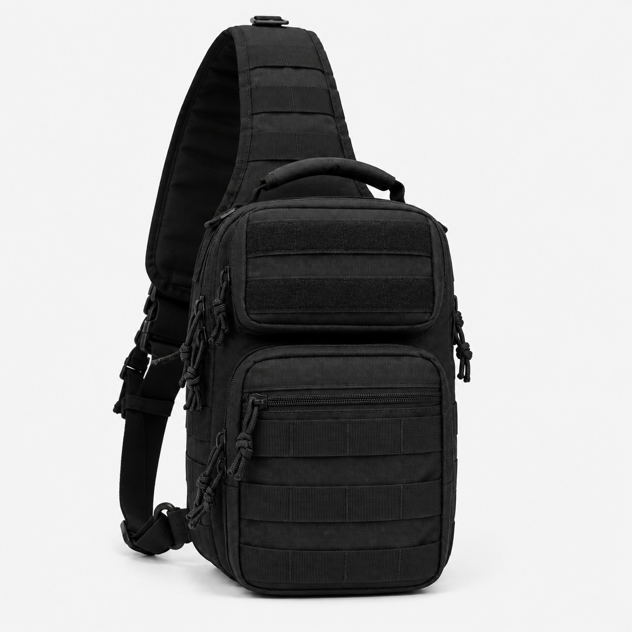 Tactical Sling Bag for Men, Military Crossbody Shoulder Backpack, Compact EDC