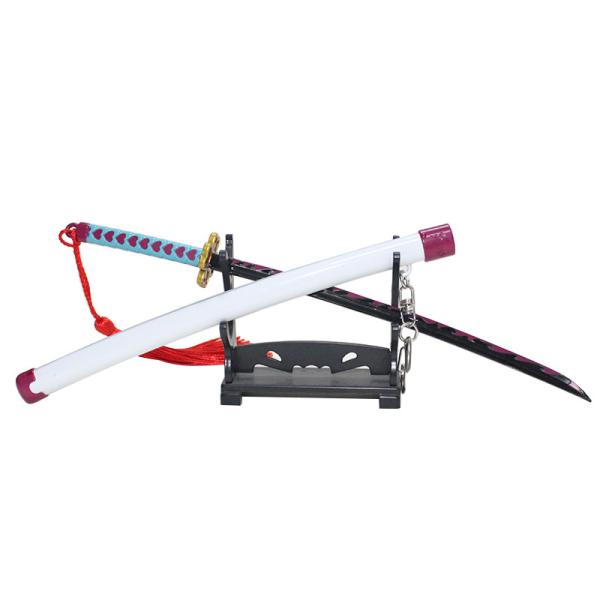 Demon Slayer Kanroji Mitsuri 22CM Automatic Elasitc Moving Sword
