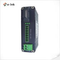 Modem de fibra óptica industrial de serie RS232/RS485/RS422 con conexión enchufable en caliente