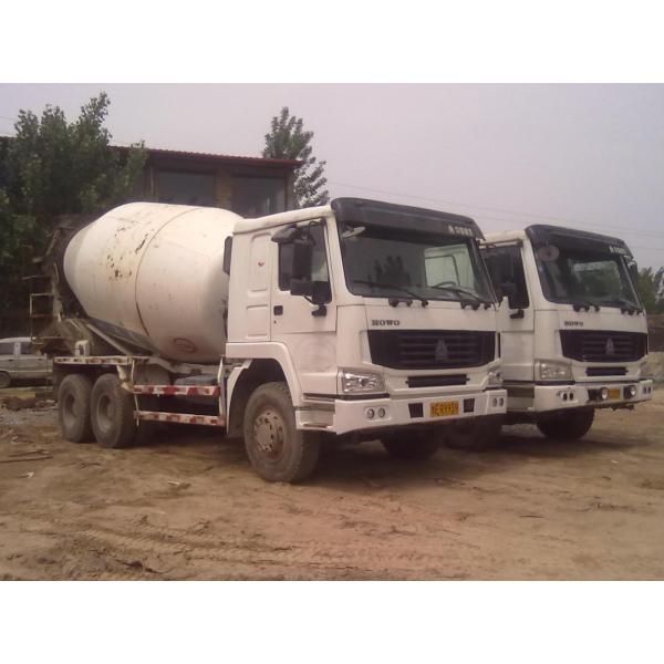 Water Cooling 6x4 Mixer Cement Truck 9 Cbm Tank Body 336 Horse Power