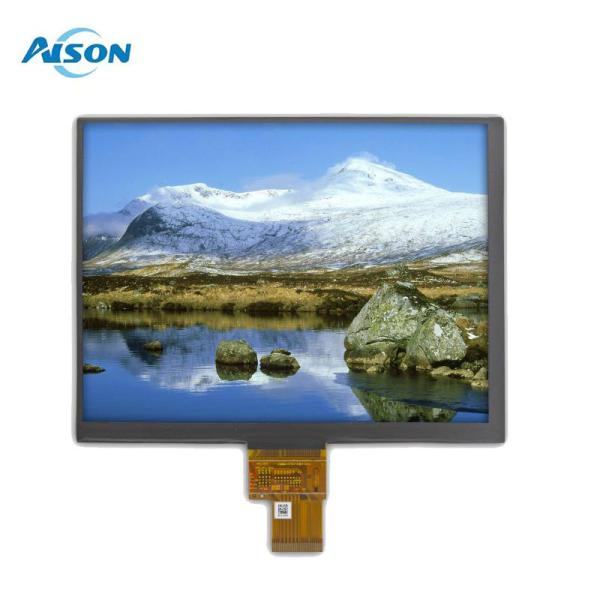 Affichage lisible par la lumière du soleil de 1000 nits 8 pouces TFT affichage LCD module 1024x768 pour l'industrie