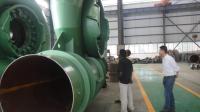 Classe de isolamento F/F Gerador de turbina de água para rendimento de energia hidrelétrica