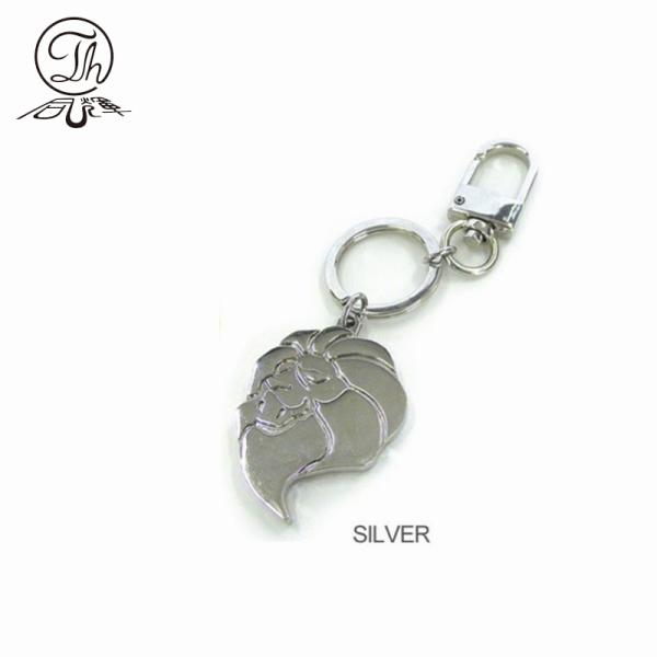 Lion Head Metal Keychains Metal Animal Keychain Key Holder Souvenirs
