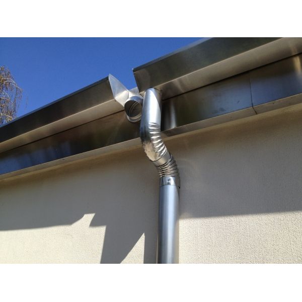 3 Inches Diameter Metal Steel Aluminium Round Rain Downspout Pipe Roll Forming Machine