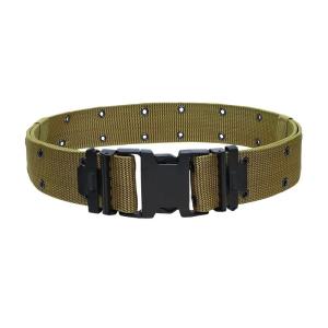 Khaki Waterproof Quick Release PP Webbing Belt Duty Belt Tactical For Outdoor
