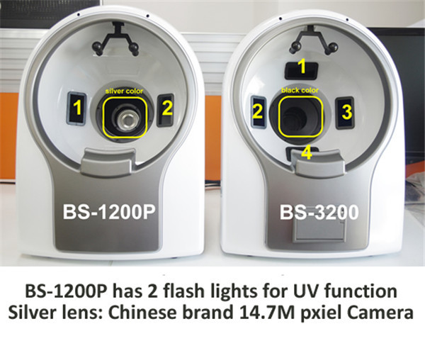 BS-3200 Analizadores Piel Canon Camera 3D Facial Skin Analyzer for Depth Area