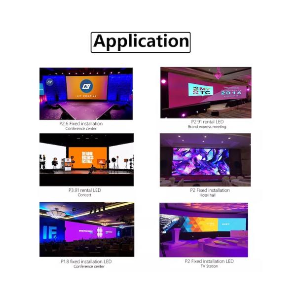 High Refresh P3.91 LED Display Board Rental Full Color Indoor Outdoor Advertising