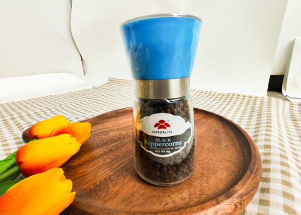 Adjustable Glass Grinder Salt And Pepper Refillable Grinders CUstomized grinder