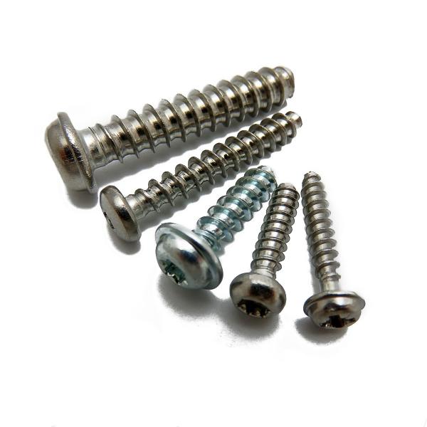 Flat Head M5*1.8 PT Thread Forming Screw WN1411 Metal Screw Fastener