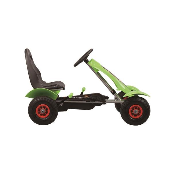 Регулируемое сиденье и сцепление/тормоз Детская езда на педали автомобиля Го-карты для детей в возрасте 5-12 лет