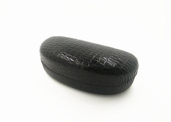 Hot Stamping Logo Custom Sunglass Case Vintage Personalized Leather Eyeglass Case
