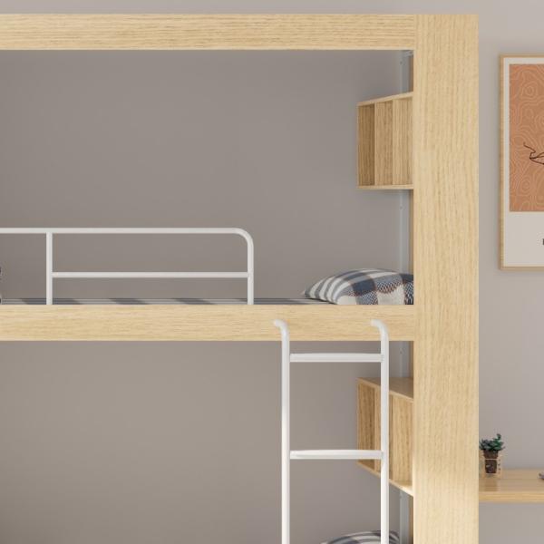 Cama de cama escolar com fábrica de produção automatizada e embalagem