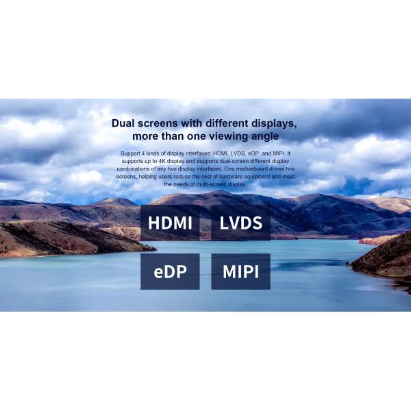 H-3566 Smart HMI Motherboard RK3566, Quad-Core Cortex-A55, Часы до 1,8 ГГц Стандартный 8 ГБ EMMC