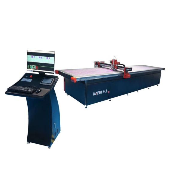 Single Ply Cutting CNC Digital Cutting Machine with 2500x1600mm Scope and 35mm Thickness for Soft Materials