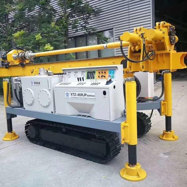 Convenient, Safe and Yellow Jet Grouting Drilling Rig for Various Strata in Turkmenistan