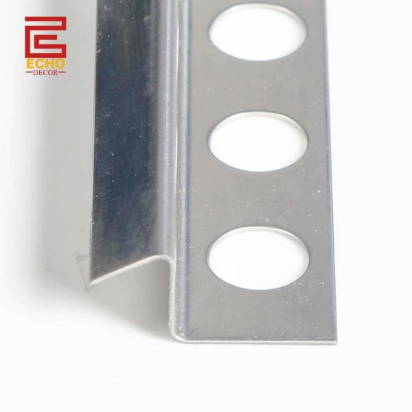 Stainless Steel Tile Trim for Countertop Backsplash Border