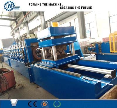 Accurate Cutting Guardrail Roll Forming Machine 7.5KW Motor Power 45# Steel Roller Material