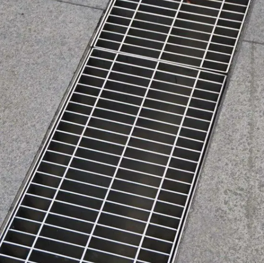 Heavy Duty 6mm 8mm 50mm Pressure Locked Steel Grating for Industrial Platforms