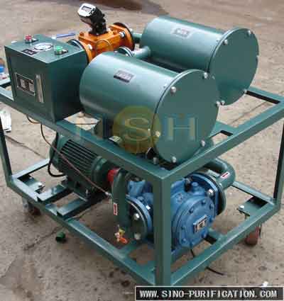 9000L/H Degassing Portable Oil Purifier 2.2kW For Power Plant