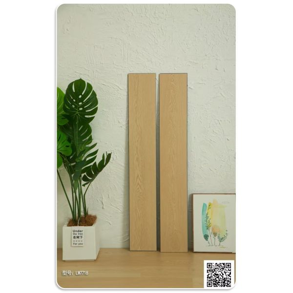 4mm 5mm 6mm 100% New Virgin Material Vinyl Plank Wood Grain Finish Waterproof Floating Click Lock Interlocking Rigid Core Plank Laminate Spc Flooring