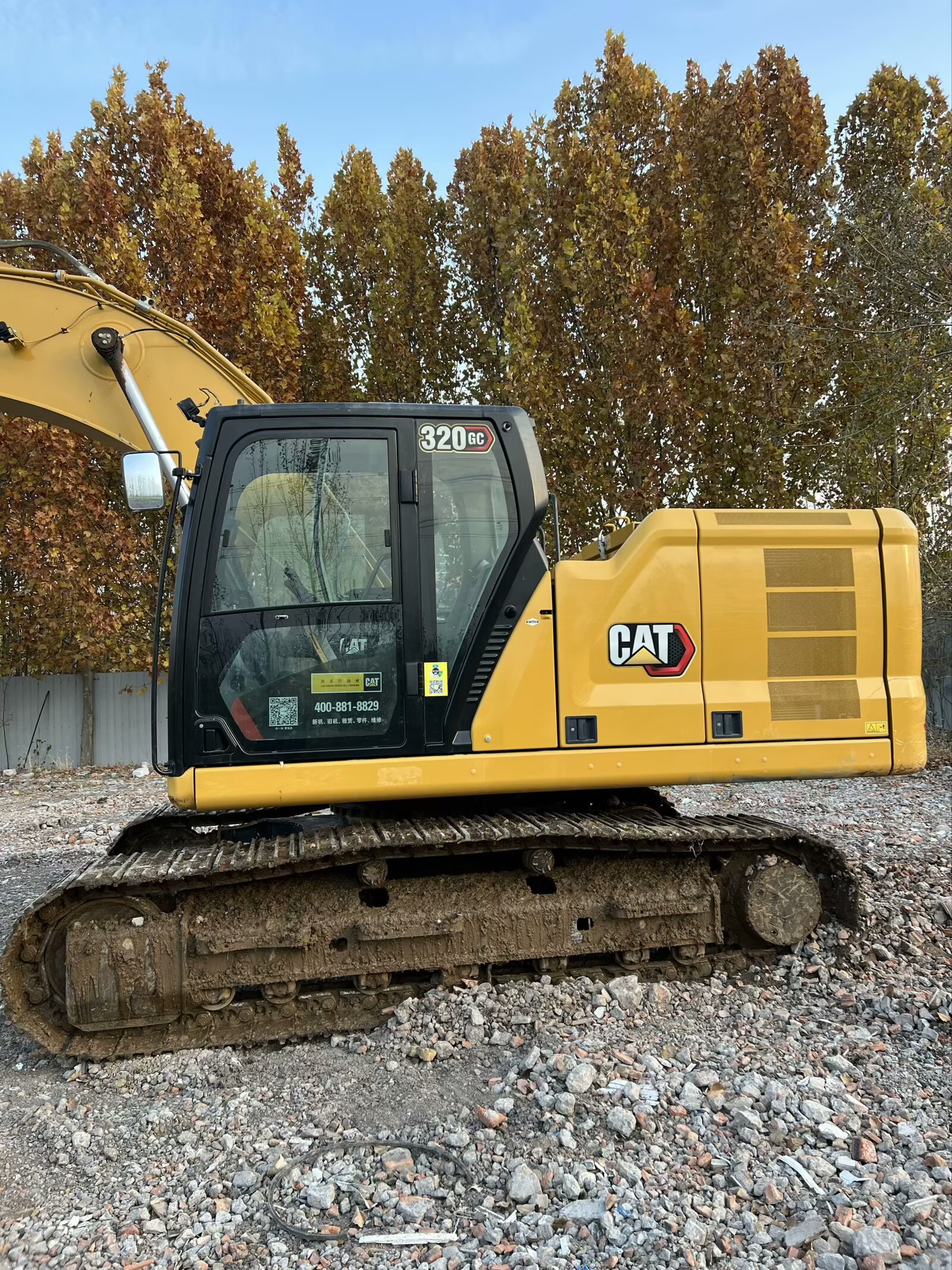 323GC Использованные экскаваторы CAT 110KW 20500kg 9440mm 6630mm 9770mm 1m3