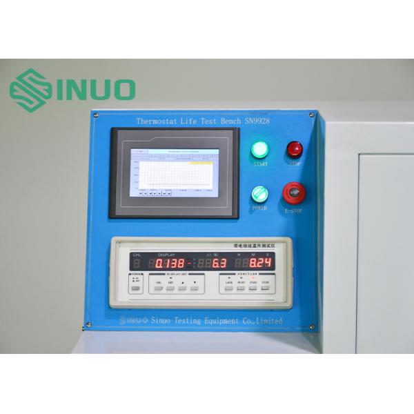 Устройство термостата для измерения температуры лампы с ПЛК IEC 60598-1