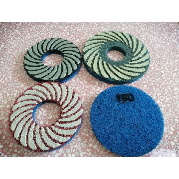 Diamond Impregnated Burnishing Pads for Polished Concrete Floor Maintenance