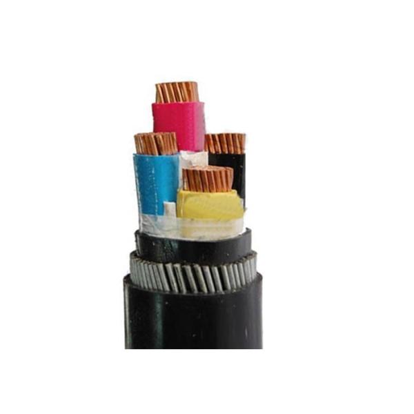 Shenghua Cable Copper Conductor XLPE PVC Insulated Steel Wire Armoured Electrical Cable Black PVC Sheath LV Cable