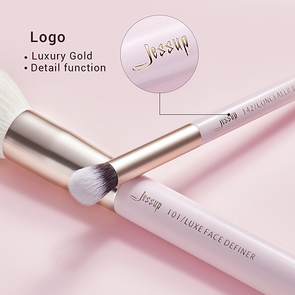 Skin Friendly Goat Hair Jessup 25 Piece Brush Set Pro Art Makeup Brush Set