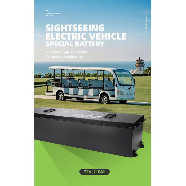 Excar 210ah Golf Car Lithium Battery 72 Volt MSDS Approved
