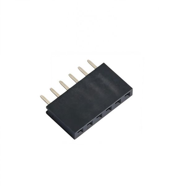 2.54mm Pitch Single Row Y-Type Female Header, Insulation Height 8.5mm