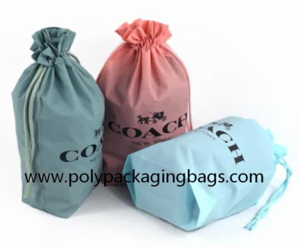 Sacos de cordão impermeáveis W42 da corda do algodão do PE plástico x L44cm