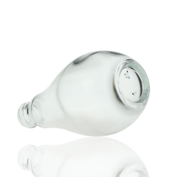 60ml Serum Dropper Bottles Unique Shape Glass Bottle For Serum With Gold Cap