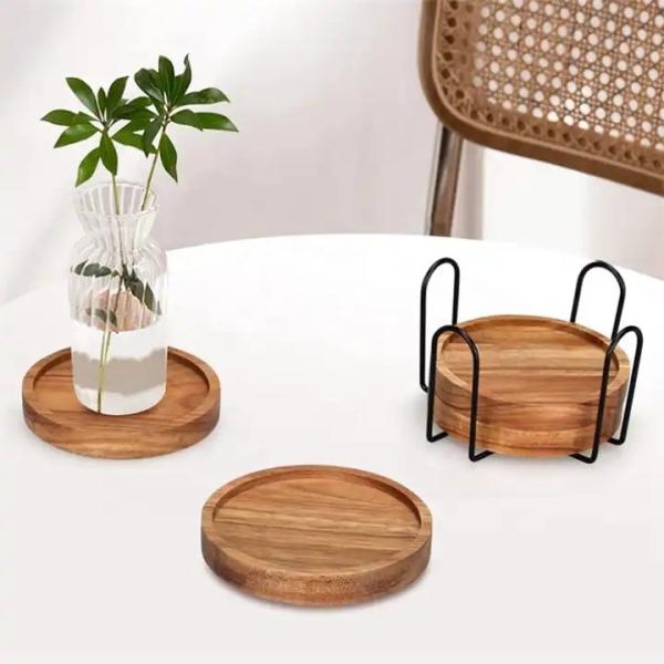 Manufacturers wholesale can customize beautiful practical durable high quality environmental protection home decoration coasters