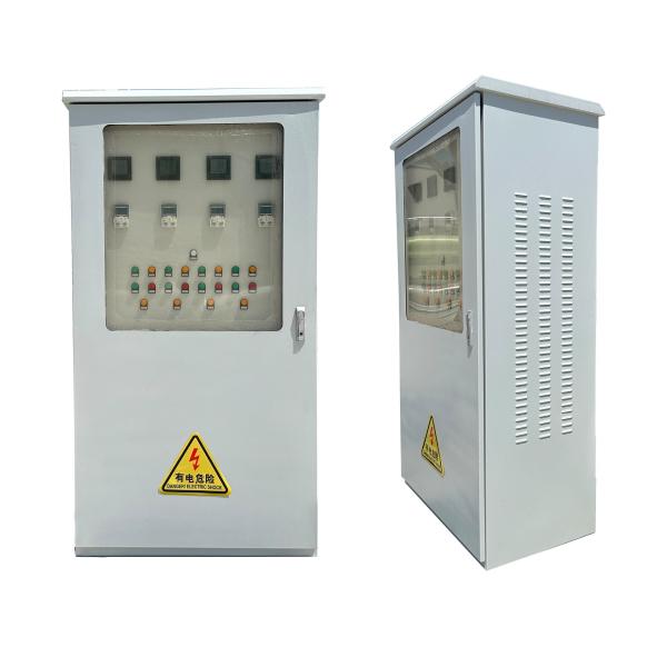 Stainless Steel Outdoor Floor Stand Water Plant Control Panel with Easy-to- PLC HMI