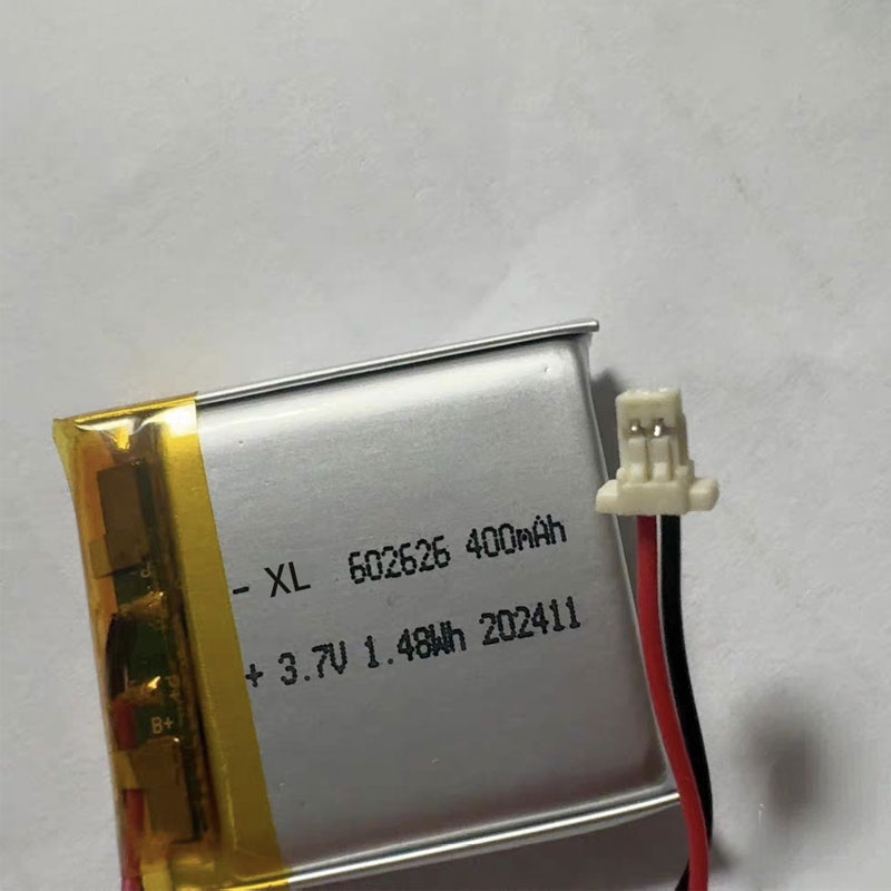 602626 Lithium Polymer Battery 3.7V 400mAh Rechargeable Li-Po Cell for Kids Smart Watches Digital Gadgets