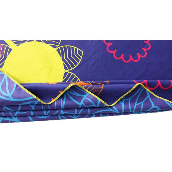 Cópia lateral dobro reciclada de toalha de praia do futebol do basquetebol do waffle da camurça de Microfiber