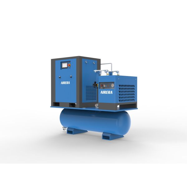 7.5hp-50hp AGSD-C  Tank Mounted Air Compressor 220V-460V/50-60hz