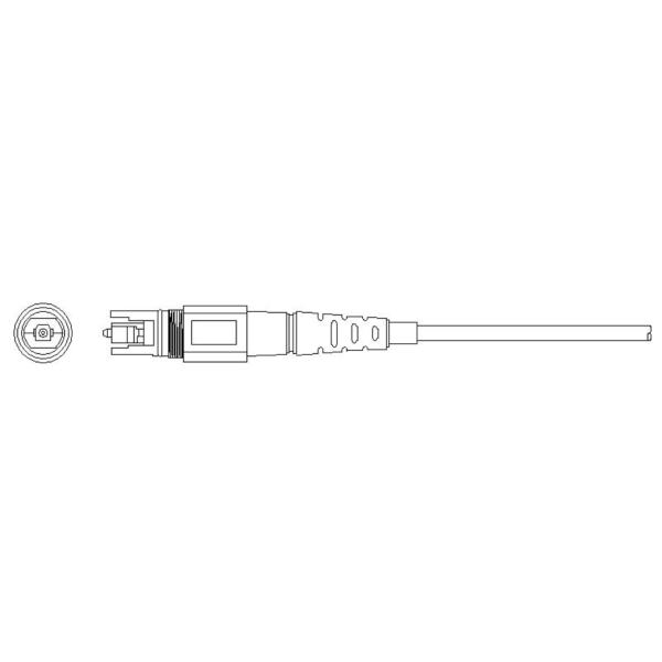 H Connector SC Hardened Waterproof Patch Cable FTTA CPRI OptiTap
