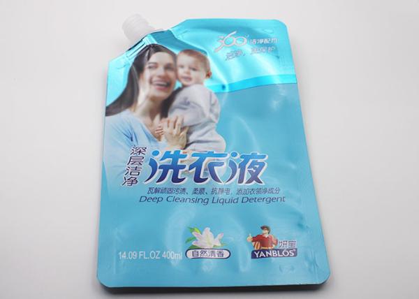 O saco líquido do malote do campo diverso com impressão da capacidade 250ML do tampão do bico personalizou o logotipo