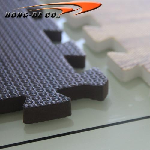 1/2 Oak Wood Grain Kids Foam Mats